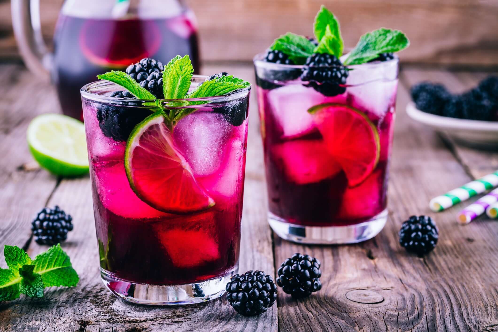 Bramble cocktail