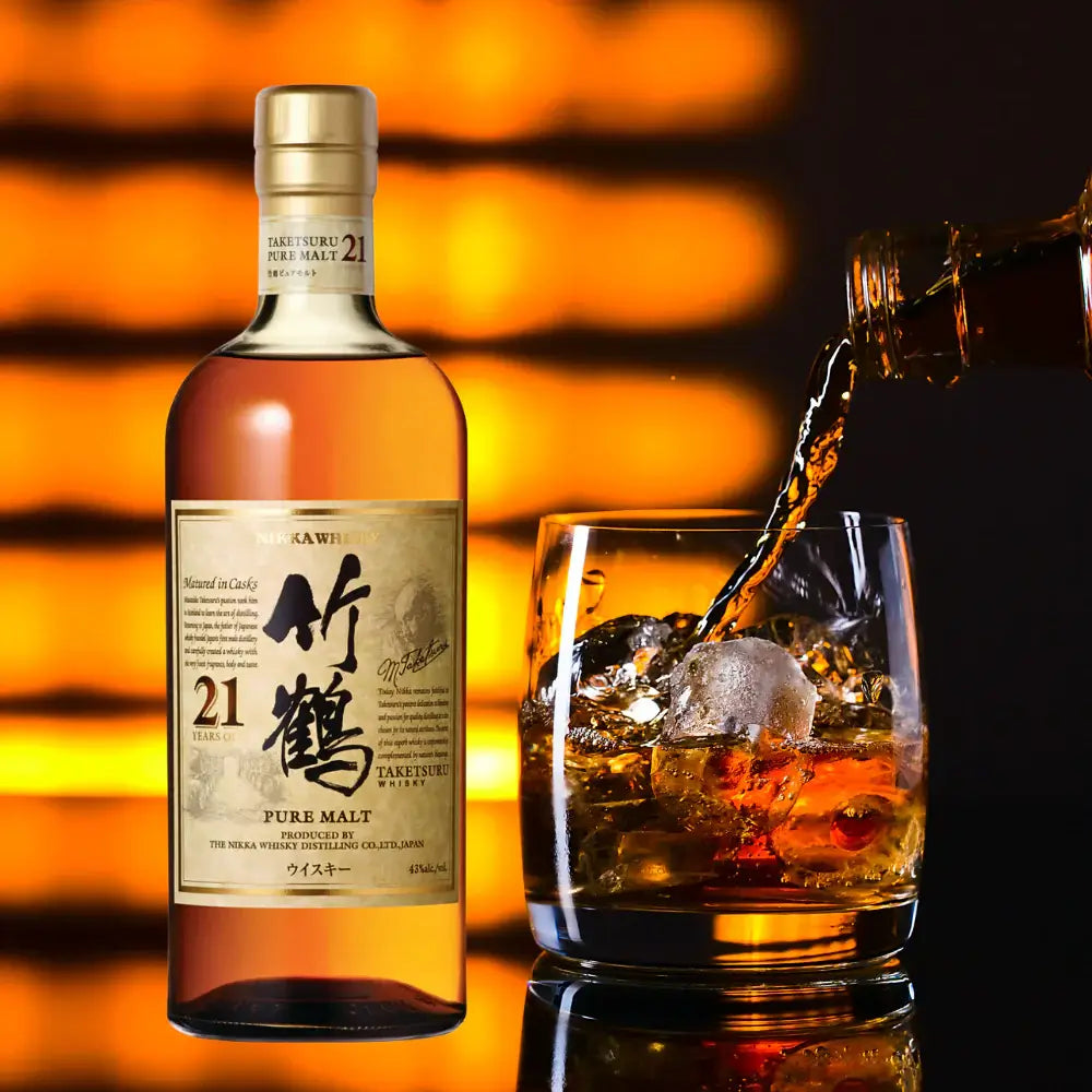 Nikka Taketsuru 21 Yr Pure Malt Japanese Whisky: A Journey Through Time