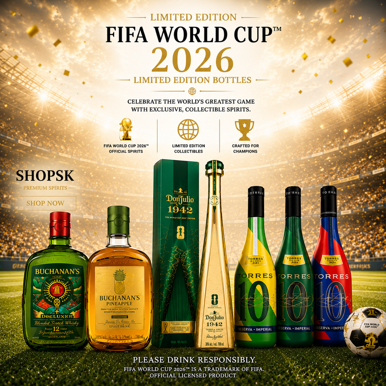 FIFA World Cup 2026 Limited Edition Bottles: The Collectible Spirits Everyone Will Be Buying