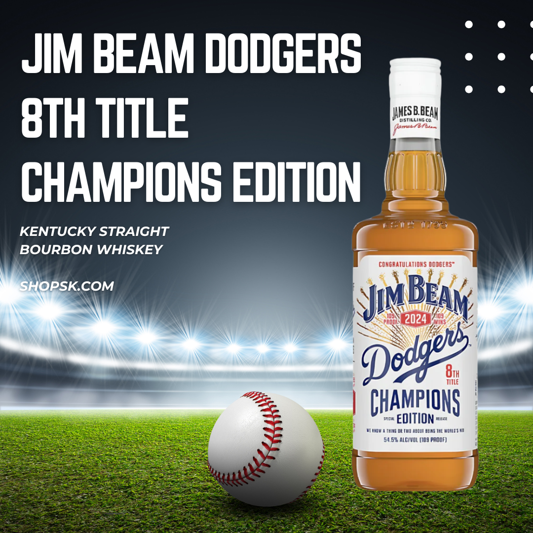 Jim Beam Dodgers 8th Title Champions Edition: A Must-Have Bourbon