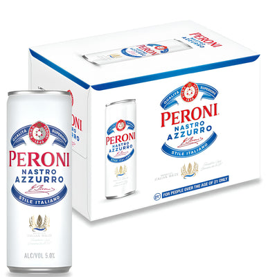 Peroni Nastro Azzurro 12pk Can 12oz
