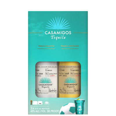 Casamigos Tequila Blanco & Reposado FIFA Edition Gift Set 2x375ml — view 2