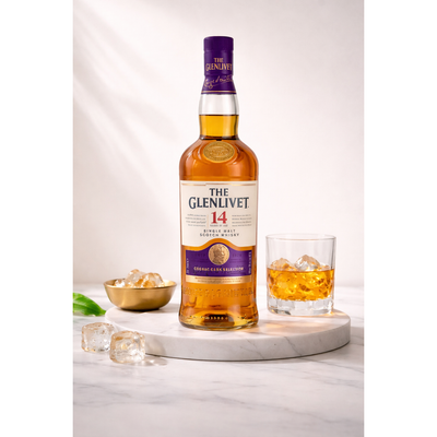 Glenlivet 14 Year Single Malt Scotch Whisky 750ml