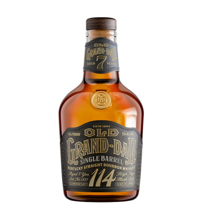 Old Grand-Dad Single Barrel 114 Proof 7 Year Bourbon 750ml bottle
