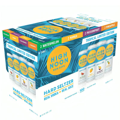 High Noon Sun Sips Tropical Hard Seltzer Variety Pack 8pk 12oz