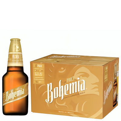 Bohemia Beer 12pk Btl 12oz