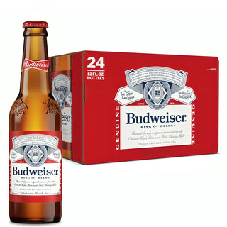 Budweiser 24pk Btl 12oz