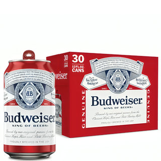 Budweiser 30pk Can 12oz