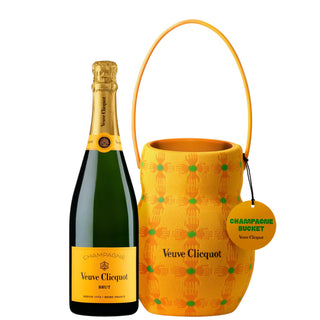 Veuve Clicquot Brut Yellow Label Yinka Ilori Carte Jaune bucket sun holder gift set 750ml