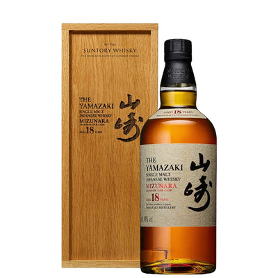 The Yamazaki 18 Yr Mizunara Japanese Oak Cask 2025 Edition 700ml