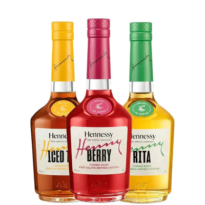 Hennessy Ready-to-Serve Cocktail Trio 3 Pack 375ml