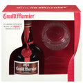 Grand Marnier Liqueur Gift Set W/Rocks Glass 750ml