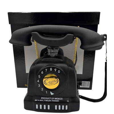 Casino Azul Black Telephone Silver Tequila 1L