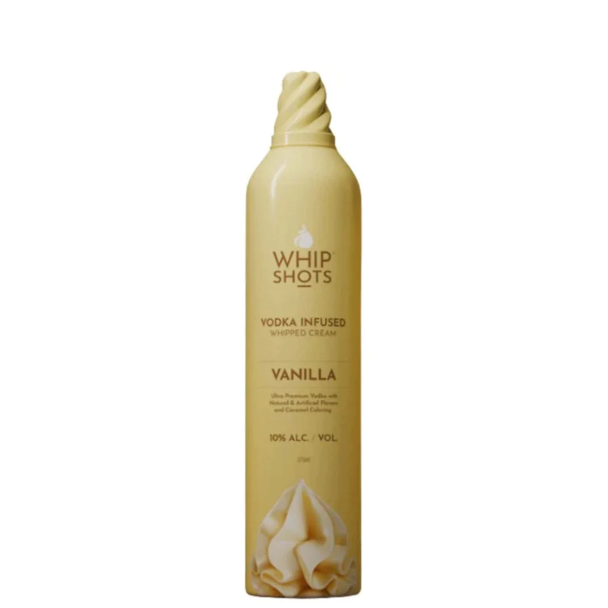 Whip Shots Vodka Infused Whipped Cream Vanilla 200ml Aluminum Bottle -  Buster's Liquors & Wines