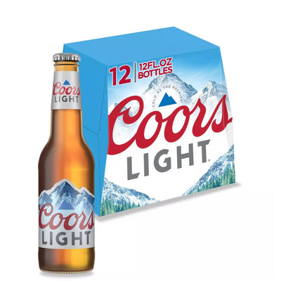 Coors Light 12pk Btl 12oz