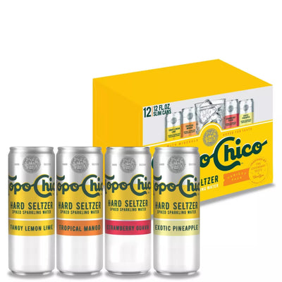 Topo Chico Hard Seltzer Variety Pack 12pk Can 12oz