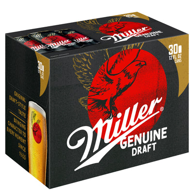 Miller Genuine Draft 30pk Can 12oz