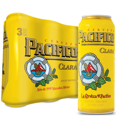 Pacifico Clara Can 3pk 24oz