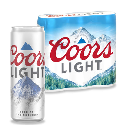 Coors Light Can 3pk 24oz