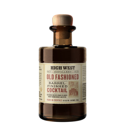 High West Old Fashioned Barrel Finished Cocktail 375ml