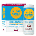 High Noon Black Cherry Vodka Hard Seltzer 4pk Cans 12oz