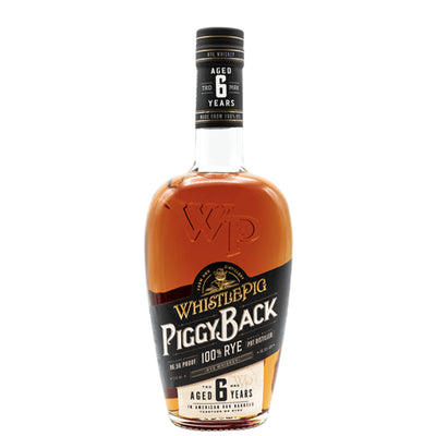 WhistlePig PiggyBack Rye 6 Yrs 750ml