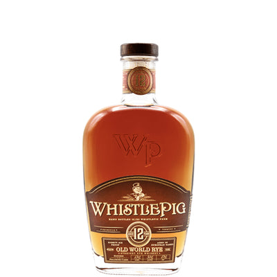 WhistlePig 12 Year Old World Rye Whiskey 750ml