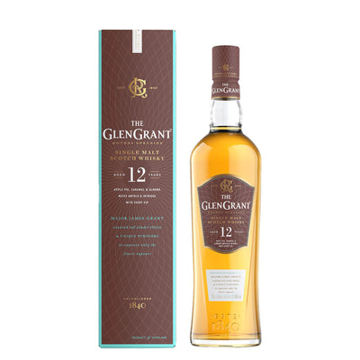 The Glen Grant 12 Yr Single Malt Scotch Whisky 750ml