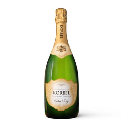 Korbel Extra Dry Sparkling Wine 750ml