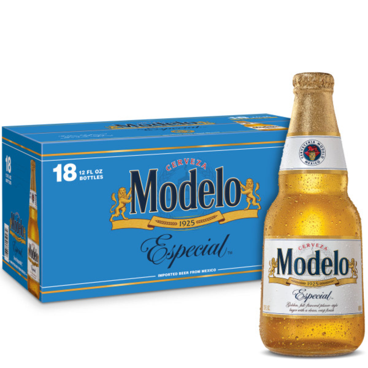Modelo Especial Lager Mexican Beer 6 pk Bottles