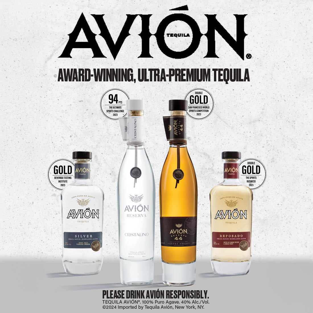Avión Tequila Collection: Premium Taste in Every Bottle