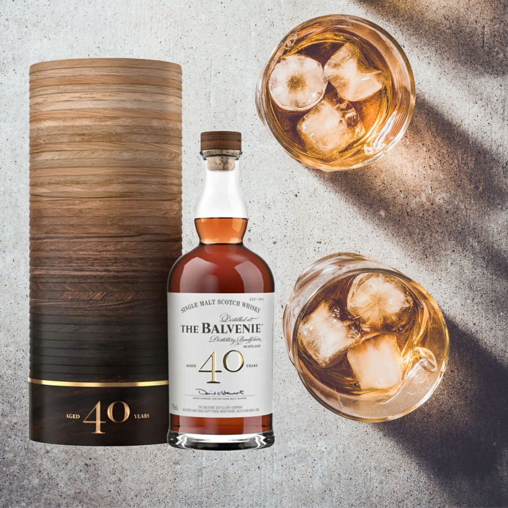 Savoring Excellence: The Balvenie 40-Year-Old Single Malt Scotch Whisky