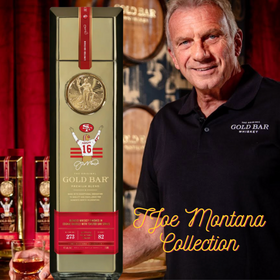 NFL Hall of Famer, Joe Montana and the gold bar whiskey