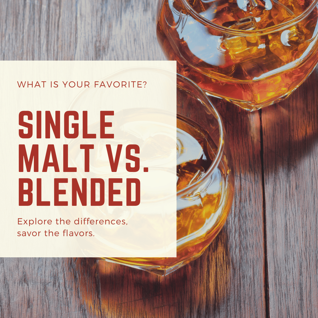 Single Malt vs. Blended Malt Scotch: Understanding the Differences