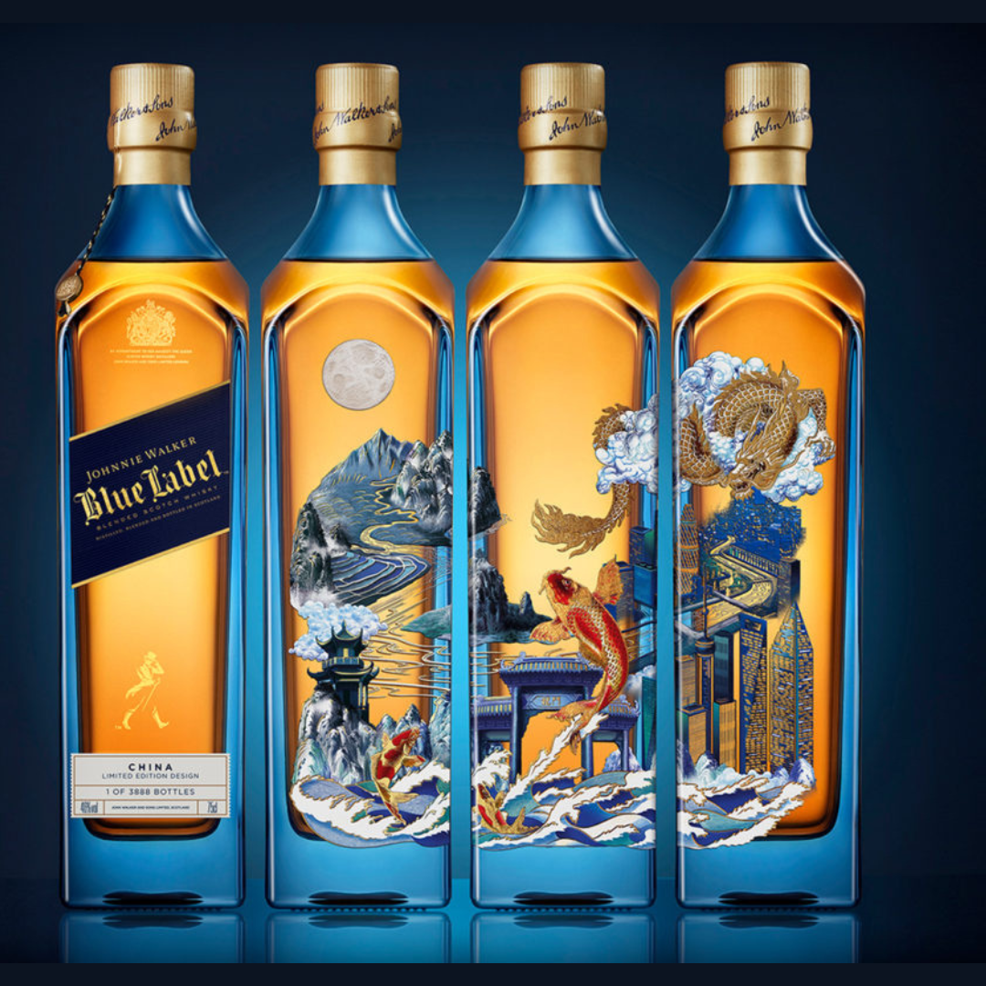 Johnnie Walker's Artistic Tribute to Lunar Year 2024: The Year of the Dragon