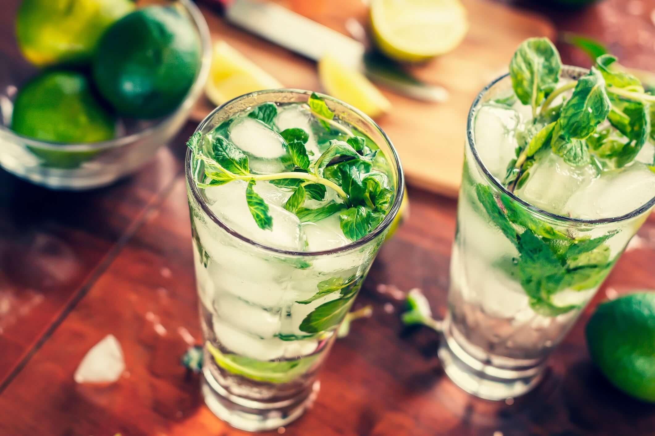 Spicy Mint Avocado Margarita