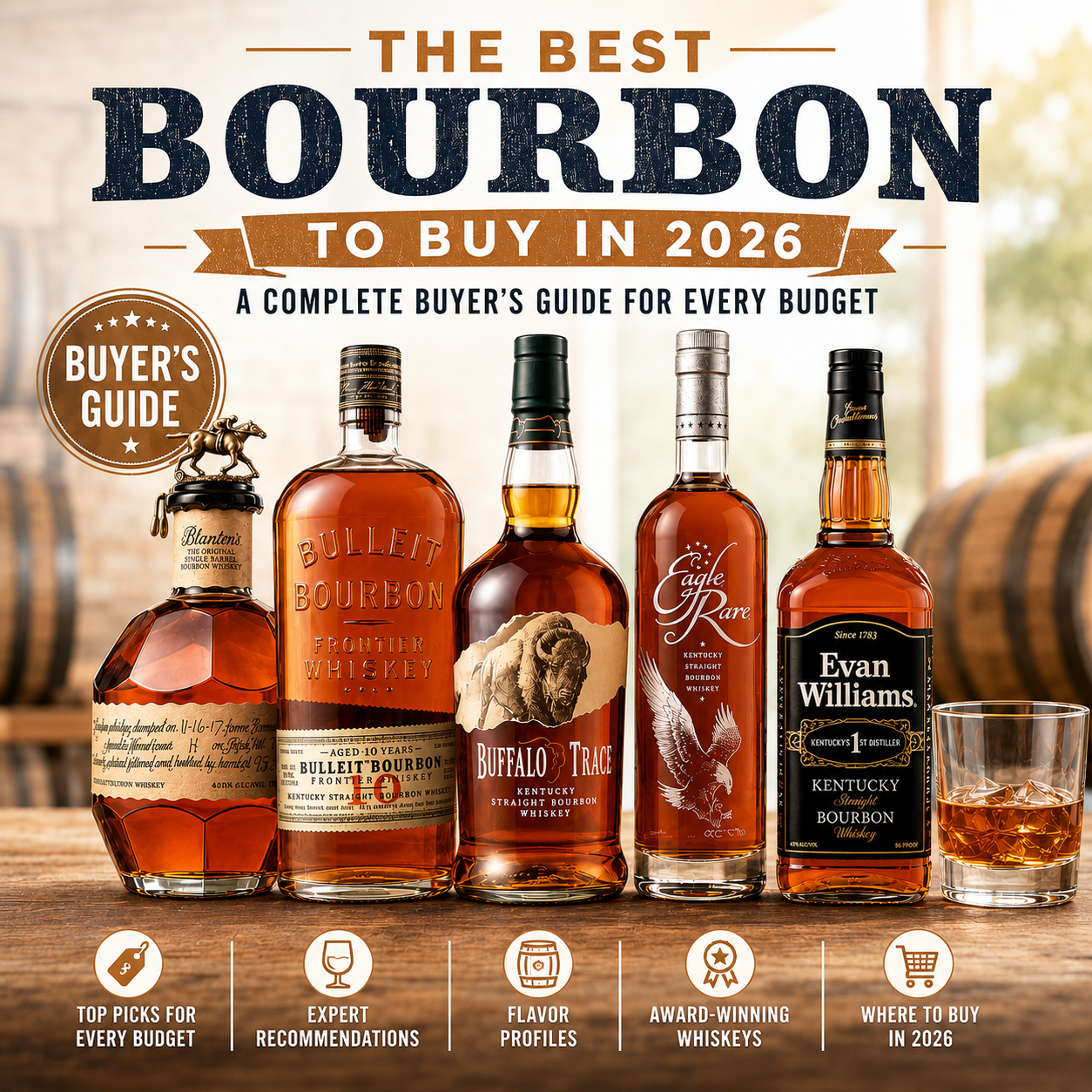 The Best Bourbon to Buy in 2026: A Complete Buyer's Guide for Every Budget
