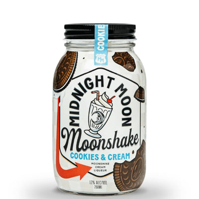 Midnight Moon Cookies & Cream Moonshake Cream Liqueur 750ml