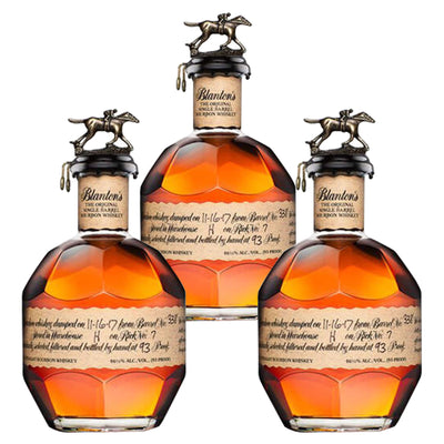 Blanton's Original Single Barrel Bourbon 3 X 750ml