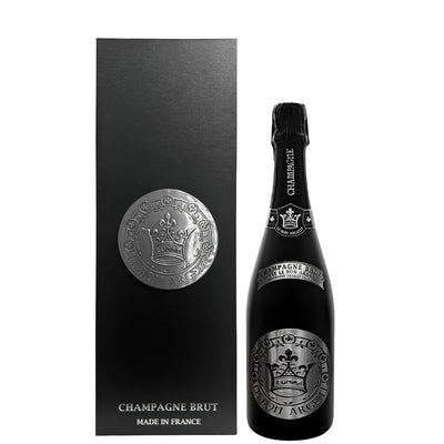 Le Bon Argents Brut Cuvee Black Champagne 750ml