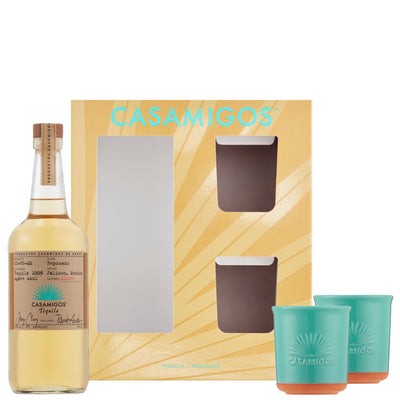 Casamigos Reposado Tequila W/ Two Ceramic Tumblers 750ml