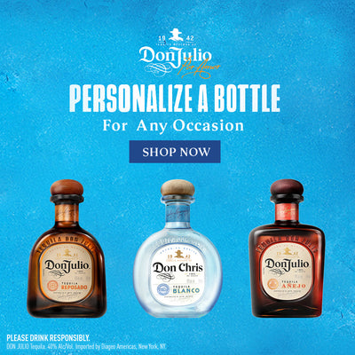 Personalize Label Don Julio Anejo Tequila 750ml