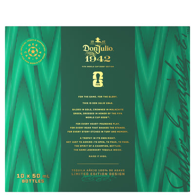 Don Julio Anejo 1942 FIFA World Cup 2026 Limited Edition Tequila 10pk/50ml