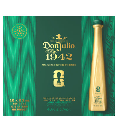Don Julio Anejo 1942 FIFA World Cup 2026 Limited Edition Tequila 10pk/50ml