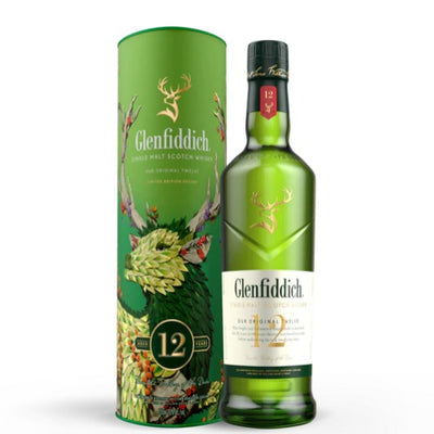 Glenfiddich 12 Yr Single Malt Scotch Whisky 750ml