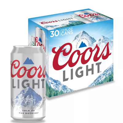 Coors Light 30-Pack 12oz Cans | ShopSK
