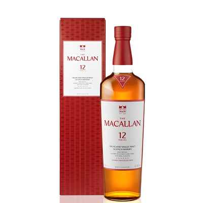 The Macallan Sherry Oak 12 Yr Single Malt Scotch Whisky 750ml