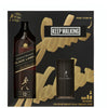 Johnnie Walker Black Label W/Highball Glass and Ice Cube 750ml