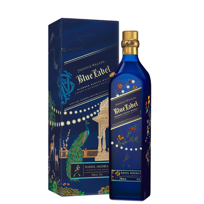 Johnnie Walker Blue Label X Diwali Limited Artist Edition by Rahul Mishra 750ml
