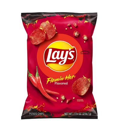 Lay's Flamin' Hot Potato Chips 7.75oz